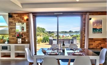 (13) Ferienhaus in Brignogan-Plage mit 600m² eingezäuntem Garten